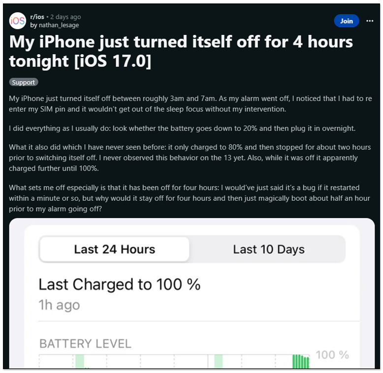 需要靠鬧鐘叫醒的人注意!多位網友反應 iPhone 半夜會自動暫時關機,導致鬧鐘沒響 - 電腦王阿達 需要靠鬧鐘叫醒的人注意!多位網友反應 iPhone 半夜會自動暫時關機,導致鬧鐘沒響 - 電腦王阿達
