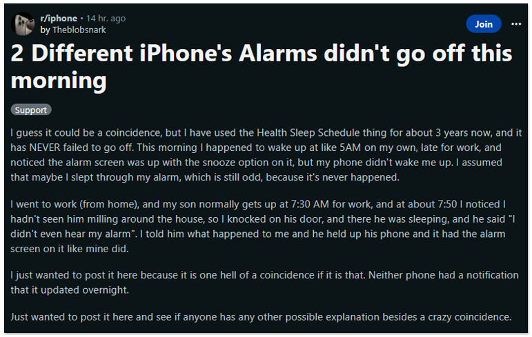 需要靠鬧鐘叫醒的人注意!多位網友反應 iPhone 半夜會自動暫時關機,導致鬧鐘沒響 - 電腦王阿達 需要靠鬧鐘叫醒的人注意!多位網友反應 iPhone 半夜會自動暫時關機,導致鬧鐘沒響 - 電腦王阿達