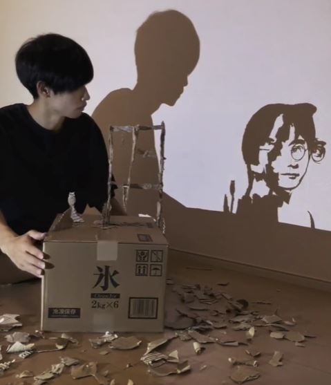 跪著看，日本tiktok創作者用牙膏和光影製作出精彩作品 - 電腦王阿達