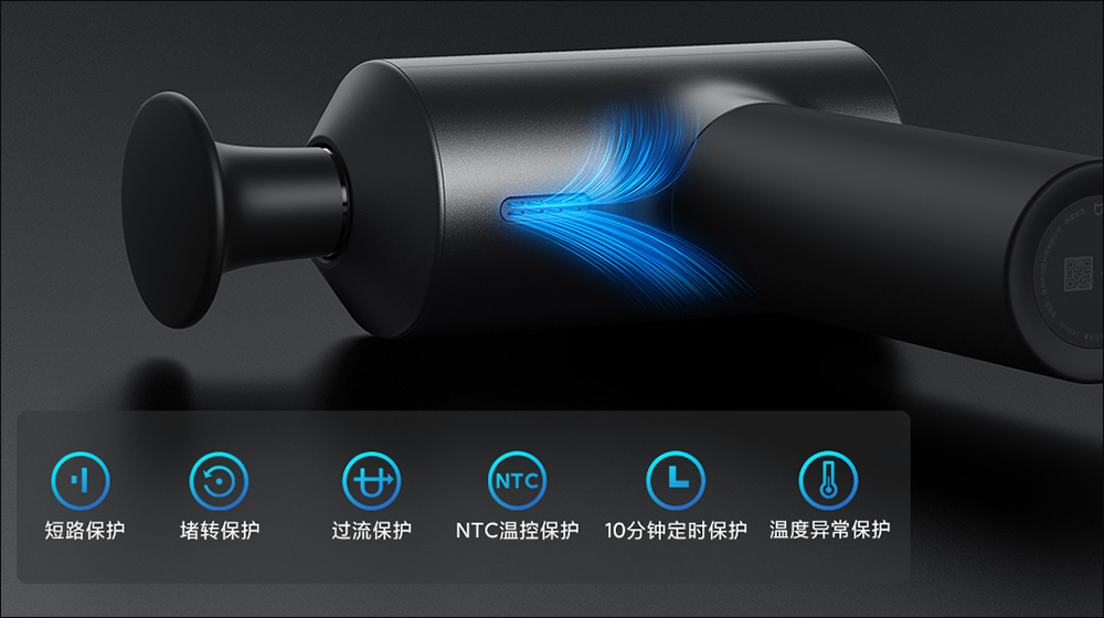 小米 Xiaomi 筋膜按摩槍 mini 2 海外推出,支援定頻變頻雙模式、熱敷、智慧控制面板、推力提升 20% - 電腦王阿達 小米 Xiaomi 筋膜按摩槍 mini 2 海外推出,支援定頻變頻雙模式、熱敷、智慧控制面板、推力提升 20% - 電腦王阿達