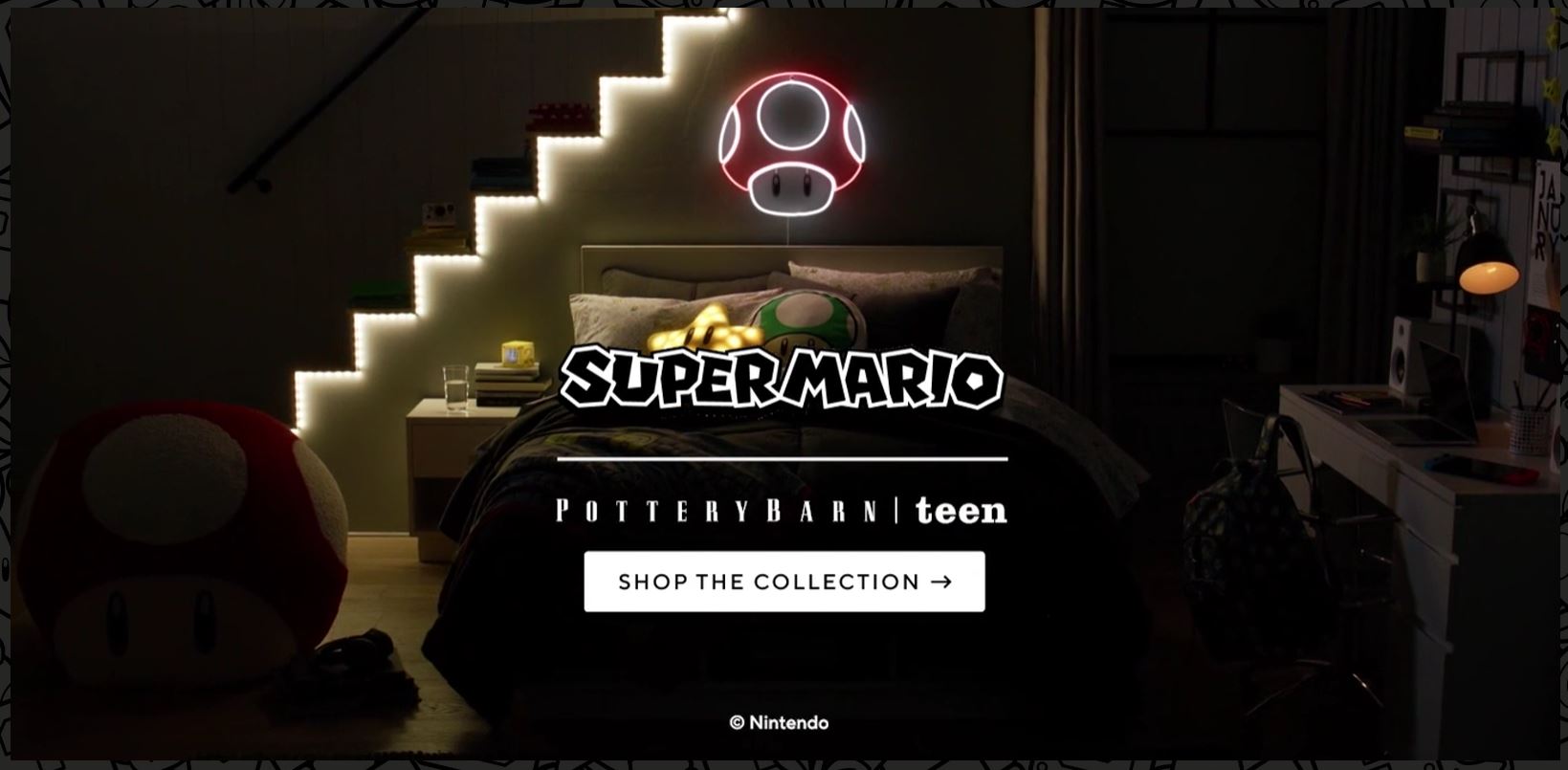 美國 Pottery Barn Teen 推出超可愛超級瑪利歐系列家居寢具,可運送至台灣 - 電腦王阿達 美國 Pottery Barn Teen 推出超可愛超級瑪利歐系列家居寢具,可運送至台灣 - 電腦王阿達