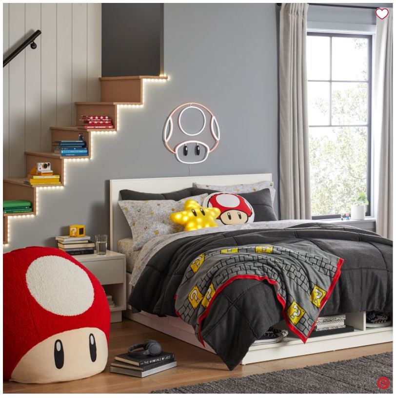 美國 Pottery Barn Teen 推出超可愛超級瑪利歐系列家居寢具,可運送至台灣 - 電腦王阿達 美國 Pottery Barn Teen 推出超可愛超級瑪利歐系列家居寢具,可運送至台灣 - 電腦王阿達