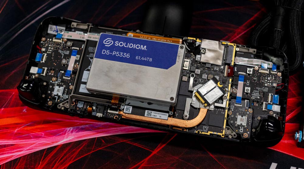 超猛改裝,國外有人將 Steam Deck 成功加裝高達 61.44TB 的 SSD 企業級硬碟 - 電腦王阿達 超猛改裝,國外有人將 Steam Deck 成功加裝高達 61.44TB 的 SSD 企業級硬碟 - 電腦王阿達