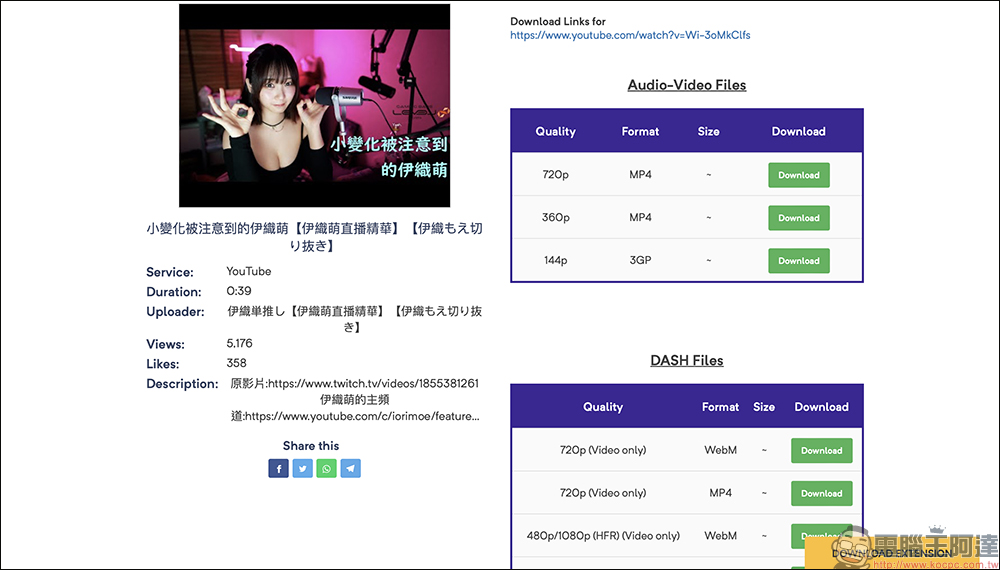 BitDownloader 超強萬用免費影片下載網站,支援IG、FB、X 等社群影片 1 鍵下載 - 電腦王阿達 BitDownloader 超強萬用免費影片下載網站,支援IG、FB、X 等社群影片 1 鍵下載 - 電腦王阿達