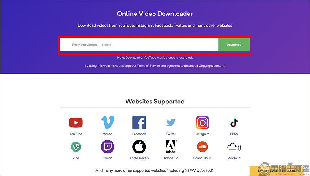 BitDownloader 超強萬用免費影片下載網站,支援IG、FB、X 等社群影片 1 鍵下載 - 電腦王阿達 BitDownloader 超強萬用免費影片下載網站,支援IG、FB、X 等社群影片 1 鍵下載 - 電腦王阿達