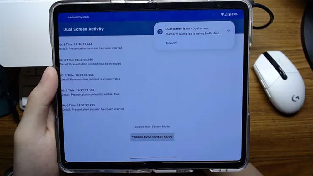 Android 14 終於允許應用程式在摺疊機內外雙螢幕同時顯示 - 電腦王阿達