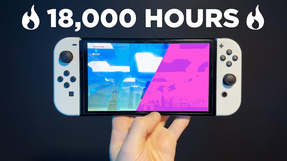 國外勇者實測 Nintendo Switch OLED 二年不關機、螢幕持續亮著,來測試什麼時候發生烙印 - 電腦王阿達 國外勇者實測 Nintendo Switch OLED 二年不關機、螢幕持續亮著,來測試什麼時候發生烙印 - 電腦王阿達