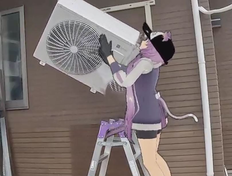 最 Hardcore 的 VTuber ! 直播DIY 安裝冷氣機與砍樹 - 電腦王阿達 最 Hardcore 的 VTuber ! 直播DIY 安裝冷氣機與砍樹 - 電腦王阿達