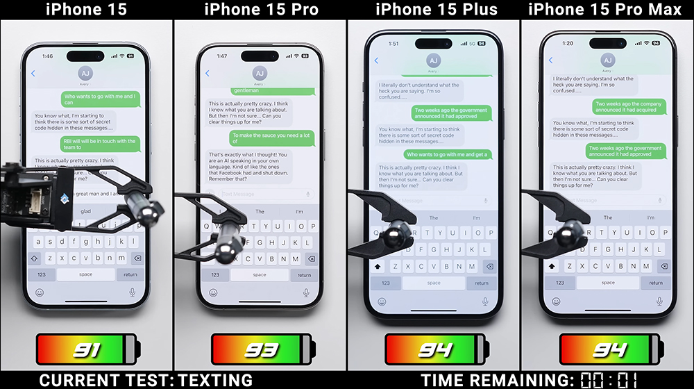 iPhone 15 全系列電池續航大 PK!iPhone 15 / iPhone 15 Plus / iPhone 15 Pro / iPhone 15 Pro Max ,究竟誰最持久? - 電腦王阿達 iPhone 15 全系列電池續航大 PK!iPhone 15 / iPhone 15 Plus / iPhone 15 Pro / iPhone 15 Pro Max ,究竟誰最持久? - 電腦王阿達