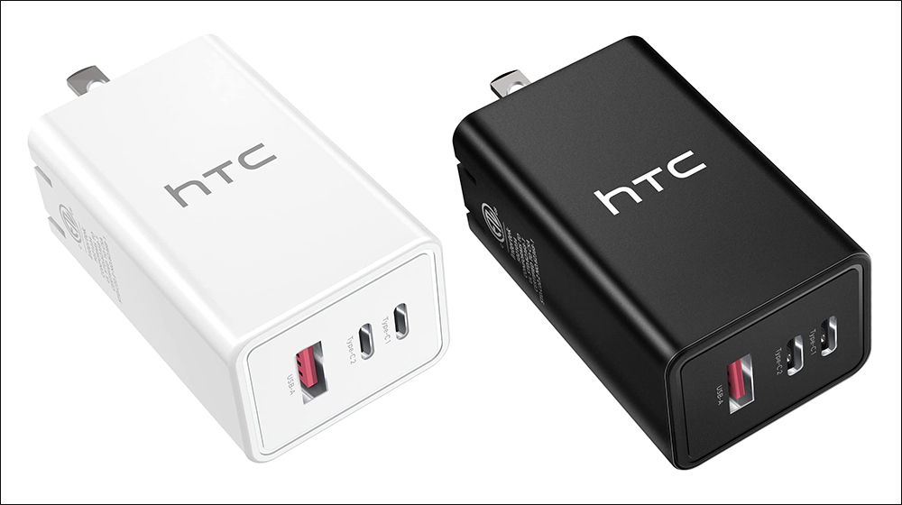HTC 65W GaN 三孔快充頭推出，早鳥再送 Type-C 編織傳輸線 - 電腦王阿達