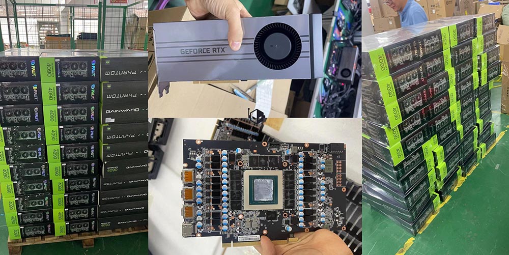 中國拍賣出現不曾發表的 RTX 3080 20GB 和 RX 580 16GB 顯卡，使用以前挖礦 GPU 重新製造 - 電腦王阿達