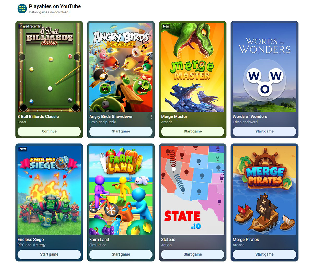 不用下載就能玩!YouTube 開始對 Premium 用戶啟動 Playables 遊戲功能 - 電腦王阿達 不用下載就能玩!YouTube 開始對 Premium 用戶啟動 Playables 遊戲功能 - 電腦王阿達