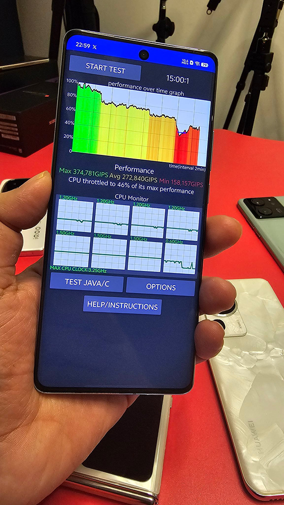 聯發科天璣 9300 出現過熱節流的現象,2 分鐘 CPU 效能下降達 46% - 電腦王阿達 聯發科天璣 9300 出現過熱節流的現象,2 分鐘 CPU 效能下降達 46% - 電腦王阿達
