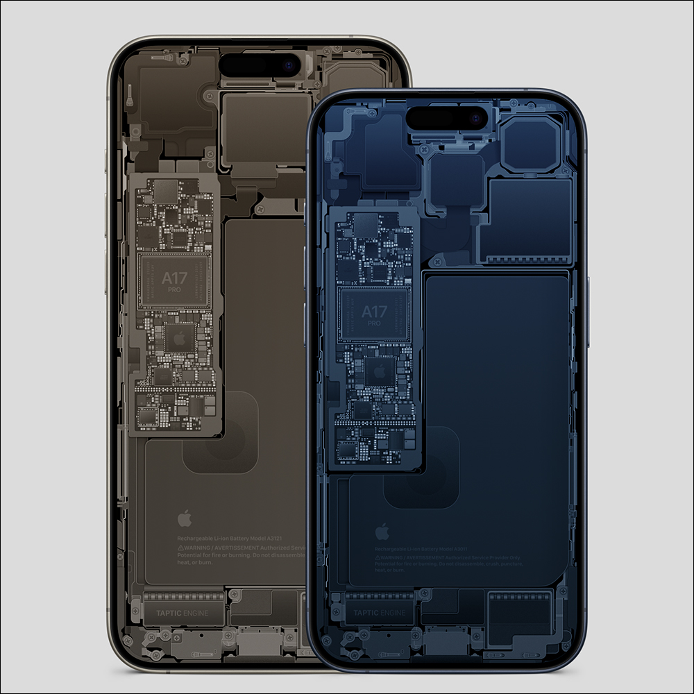 歷經 50 天製作, iPhone 15 Pro 系列內部示意圖桌布開放免費下載 - 電腦王阿達 歷經 50 天製作, iPhone 15 Pro 系列內部示意圖桌布開放免費下載 - 電腦王阿達