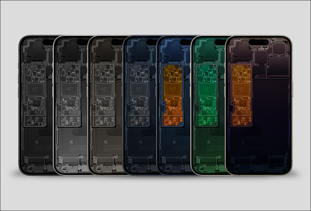 歷經 50 天製作, iPhone 15 Pro 系列內部示意圖桌布開放免費下載 - 電腦王阿達 歷經 50 天製作, iPhone 15 Pro 系列內部示意圖桌布開放免費下載 - 電腦王阿達