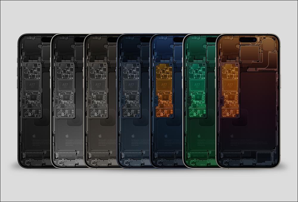 歷經 50 天製作, iPhone 15 Pro 系列內部示意圖桌布開放免費下載 - 電腦王阿達 歷經 50 天製作, iPhone 15 Pro 系列內部示意圖桌布開放免費下載 - 電腦王阿達