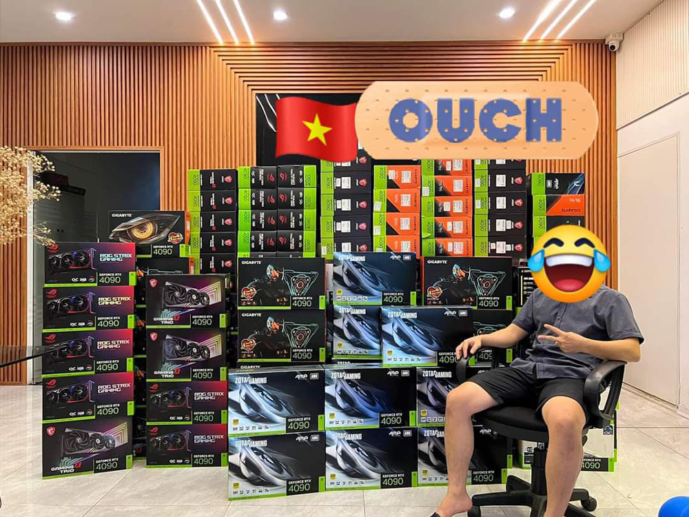 國外黃牛也想趁這波 RTX 4090 大漲割韭菜,一大堆顯卡準備送往中國販售 - 電腦王阿達 國外黃牛也想趁這波 RTX 4090 大漲割韭菜,一大堆顯卡準備送往中國販售 - 電腦王阿達