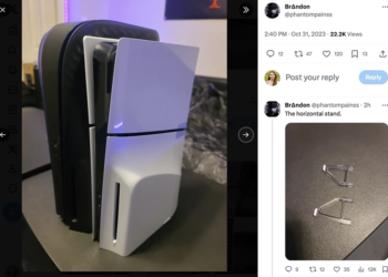 PS5 Slim 國外似乎有店家已偷偷先開賣，實機跟上一代比對照現身