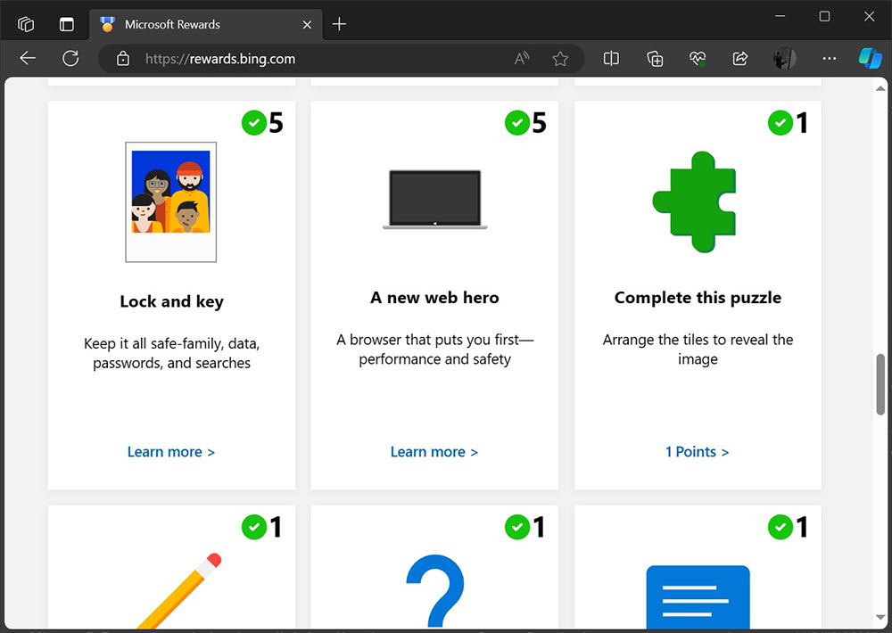 Microsoft Rewards 獎勵計畫調整,日常 Edge 瀏覽搜尋被移除 - 電腦王阿達 Microsoft Rewards 獎勵計畫調整,日常 Edge 瀏覽搜尋被移除 - 電腦王阿達