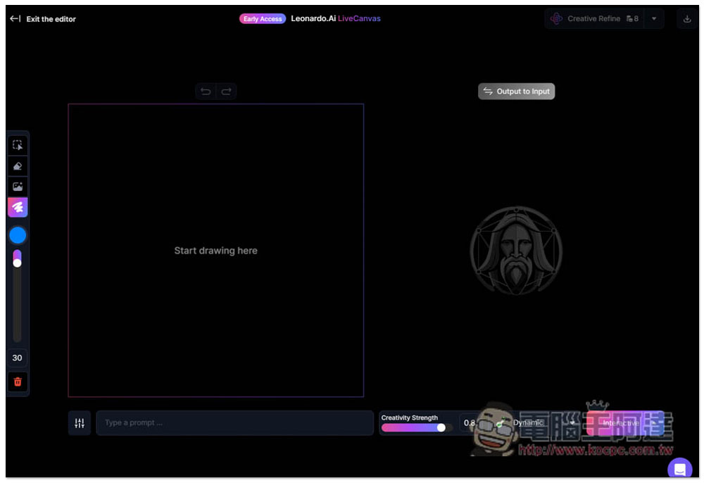 Leonardo.AI LiveCanvas 你畫什麼就會實時生成的 AI 繪圖工具,提供多種圖片風格選擇 - 電腦王阿達 Leonardo.AI LiveCanvas 你畫什麼就會實時生成的 AI 繪圖工具,提供多種圖片風格選擇 - 電腦王阿達