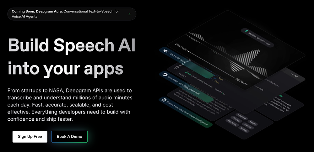 AI 語音客服的新境界,Deepgram Aura 示範真假難辨反應極快的語音對話功能 - 電腦王阿達 AI 語音客服的新境界,Deepgram Aura 示範真假難辨反應極快的語音對話功能 - 電腦王阿達