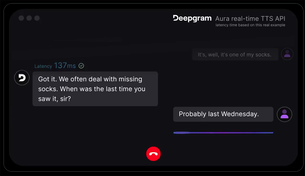 AI 語音客服的新境界，Deepgram Aura 示範真假難辨反應極快的語音對話功能 - 電腦王阿達