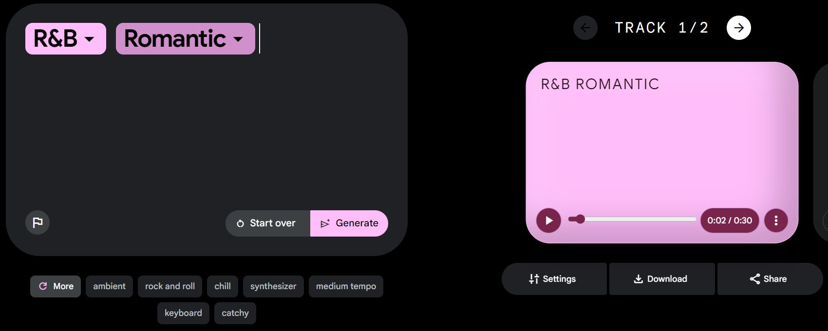 Google 推出免費 AI 音樂生成器 「MusicFX」 可以製作 R&B、POP、Jazz、Funk 等風格的音樂 - 電腦王阿達