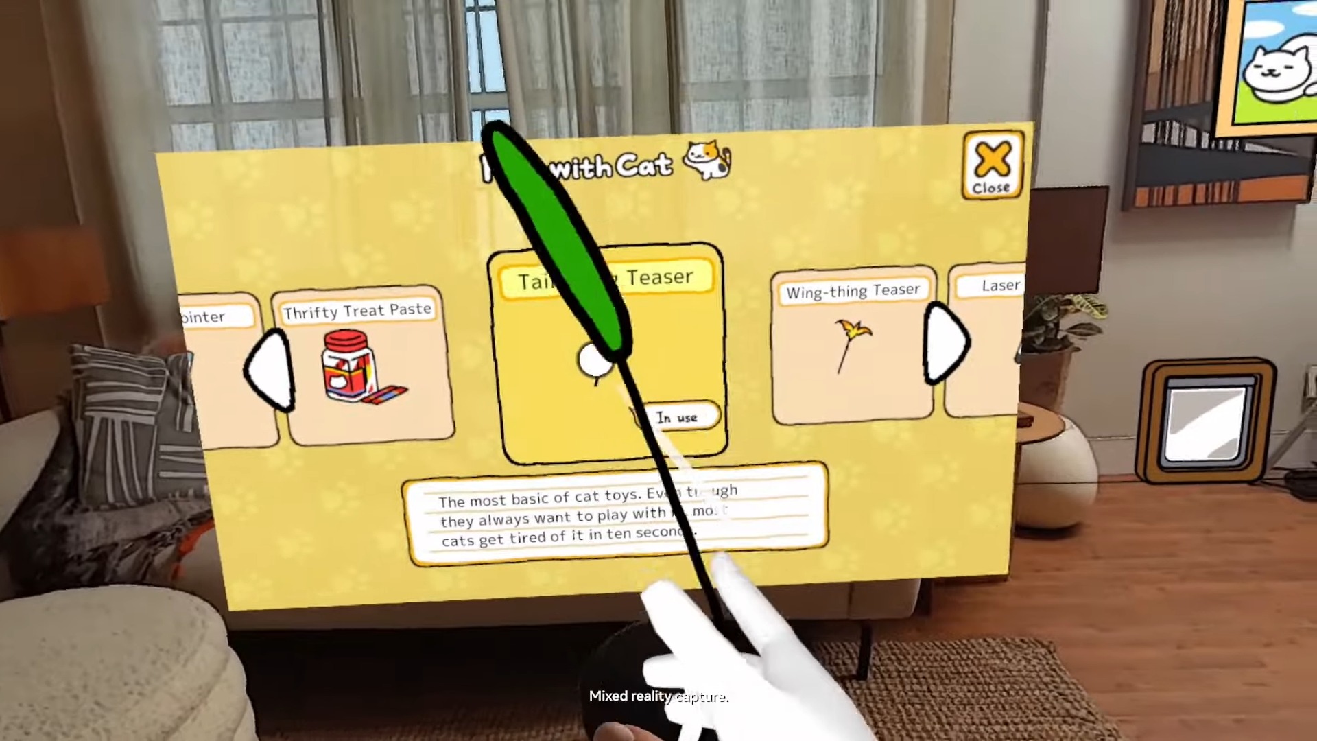 Meta Quest 商店上架 Neko Atsume Purrfect Kitty Collector VR/MR 互動遊戲 - 電腦王阿達 Meta Quest 商店上架 Neko Atsume Purrfect Kitty Collector VR/MR 互動遊戲 - 電腦王阿達