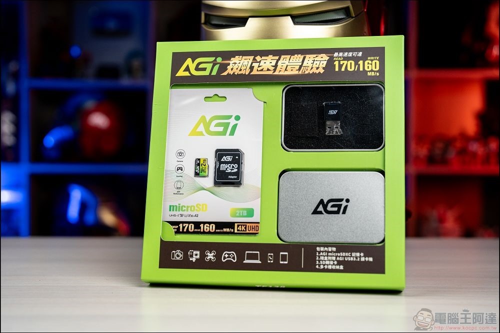 亞奇雷 AGI Supreme Pro TF 138 2TB microSD 記憶卡 (1) 亞奇雷 AGI Supreme Pro TF 138 2TB microSD 記憶卡 (1)