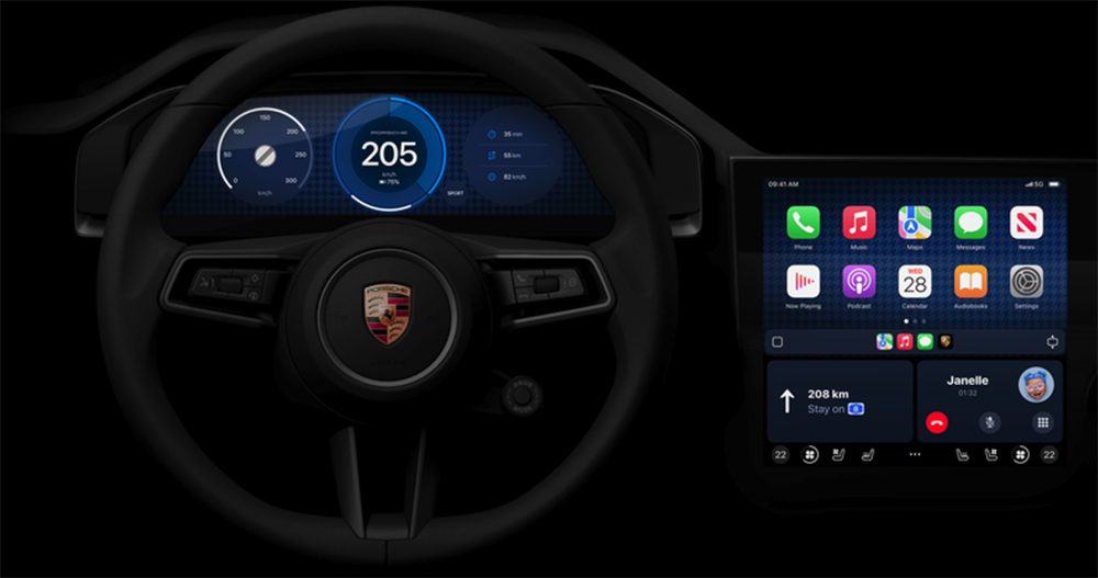 新世代 Apple CarPlay 確認將登保時捷