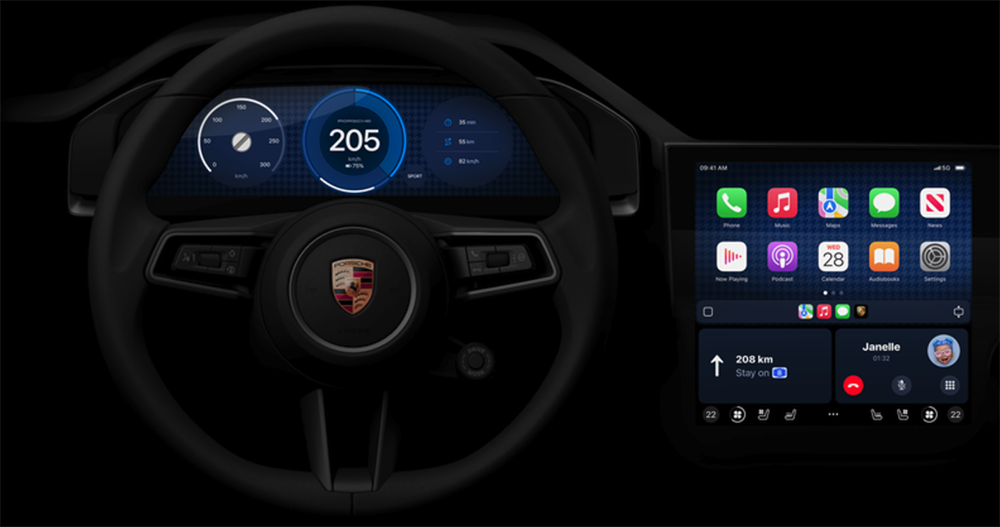 新世代 Apple CarPlay 確認將登保時捷 新世代 Apple CarPlay 確認將登保時捷