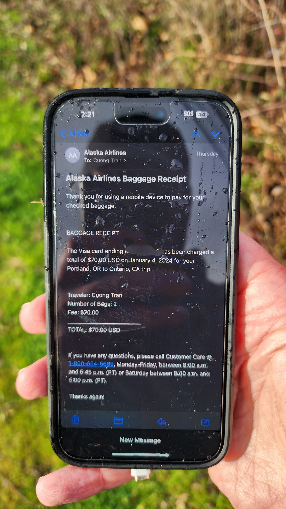阿拉斯加航空意外飛出機外的 iPhone 手機被拾獲,掉落 16000 英尺竟完好無損 - 電腦王阿達 阿拉斯加航空意外飛出機外的 iPhone 手機被拾獲,掉落 16000 英尺竟完好無損 - 電腦王阿達