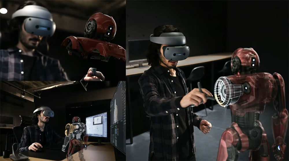 Sony 宣布開發 3D 內容創作系統,含 XR 頭戴裝置與互動控制器 - 電腦王阿達 Sony 宣布開發 3D 內容創作系統,含 XR 頭戴裝置與互動控制器 - 電腦王阿達