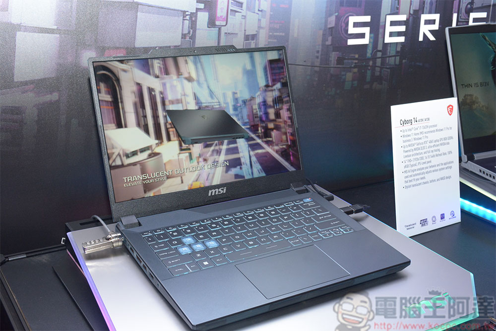 MSI 全新筆電陣容 CES 2024 亮相, AI-Ready 為生產力加成 - 電腦王阿達 MSI 全新筆電陣容 CES 2024 亮相, AI-Ready 為生產力加成 - 電腦王阿達