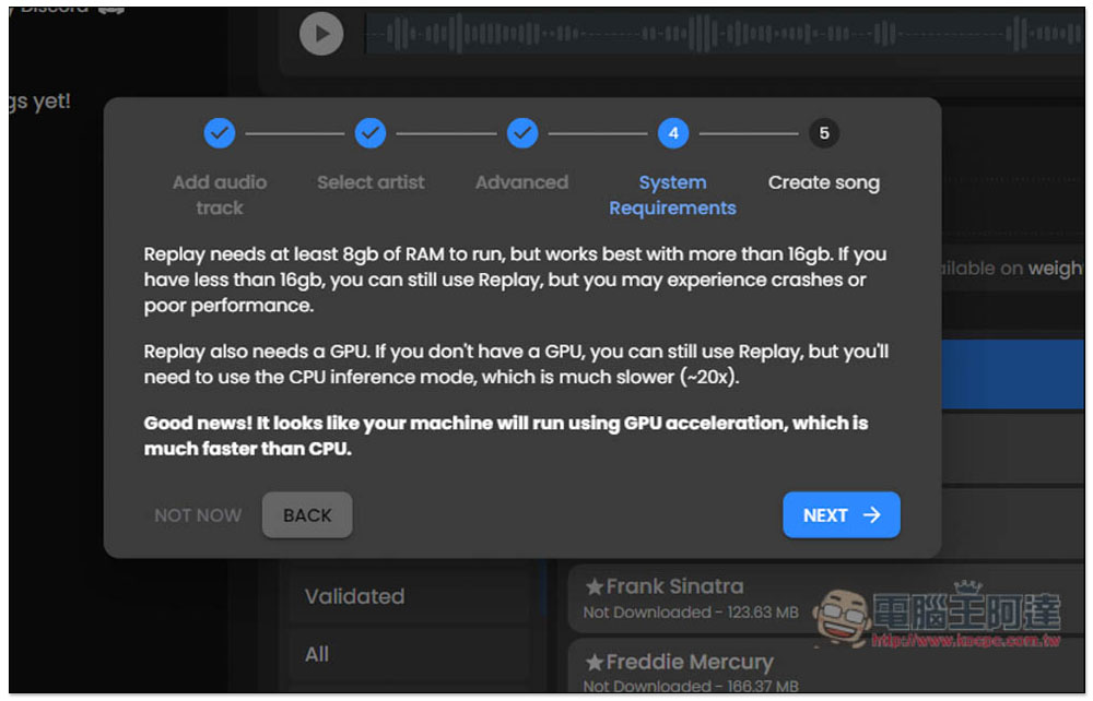 Replay 利用 AI 來翻唱你喜歡的歌曲、將人聲和伴奏分離,支援 YouTube - 電腦王阿達 Replay 利用 AI 來翻唱你喜歡的歌曲、將人聲和伴奏分離,支援 YouTube - 電腦王阿達