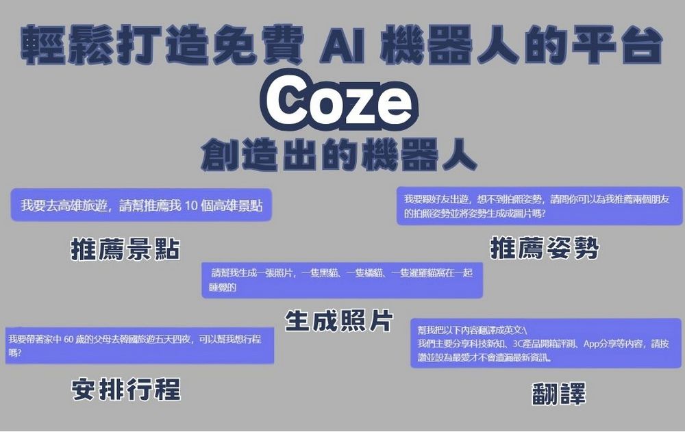 教你如何免費使用 GPT-4 ChatGPT AI 聊天機器人 和 DALL·E3 AI 繪圖服務 - 電腦王阿達 教你如何免費使用 GPT-4 ChatGPT AI 聊天機器人 和 DALL·E3 AI 繪圖服務 - 電腦王阿達