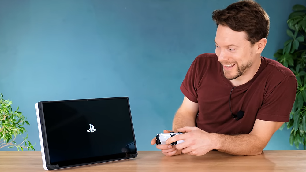 國外 YouTuber 打造出世界首台 PlayStation 5 平板電腦 - 電腦王阿達 國外 YouTuber 打造出世界首台 PlayStation 5 平板電腦 - 電腦王阿達
