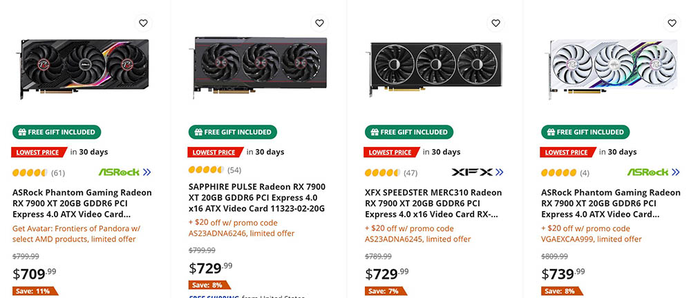 AMD 正計畫降價 Radeon RX 7900 XT 顯卡,有一些型號甚至更便宜 - 電腦王阿達 AMD 正計畫降價 Radeon RX 7900 XT 顯卡,有一些型號甚至更便宜 - 電腦王阿達