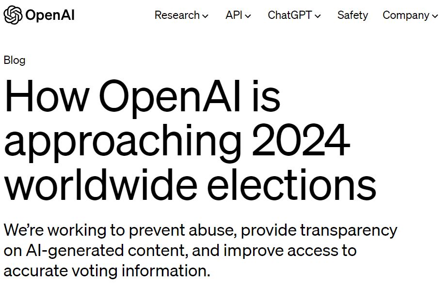 AI 新創公司使用 ChatGPT 製作政客機器人遭 OpenAI 暫停帳號 - 電腦王阿達 AI 新創公司使用 ChatGPT 製作政客機器人遭 OpenAI 暫停帳號 - 電腦王阿達