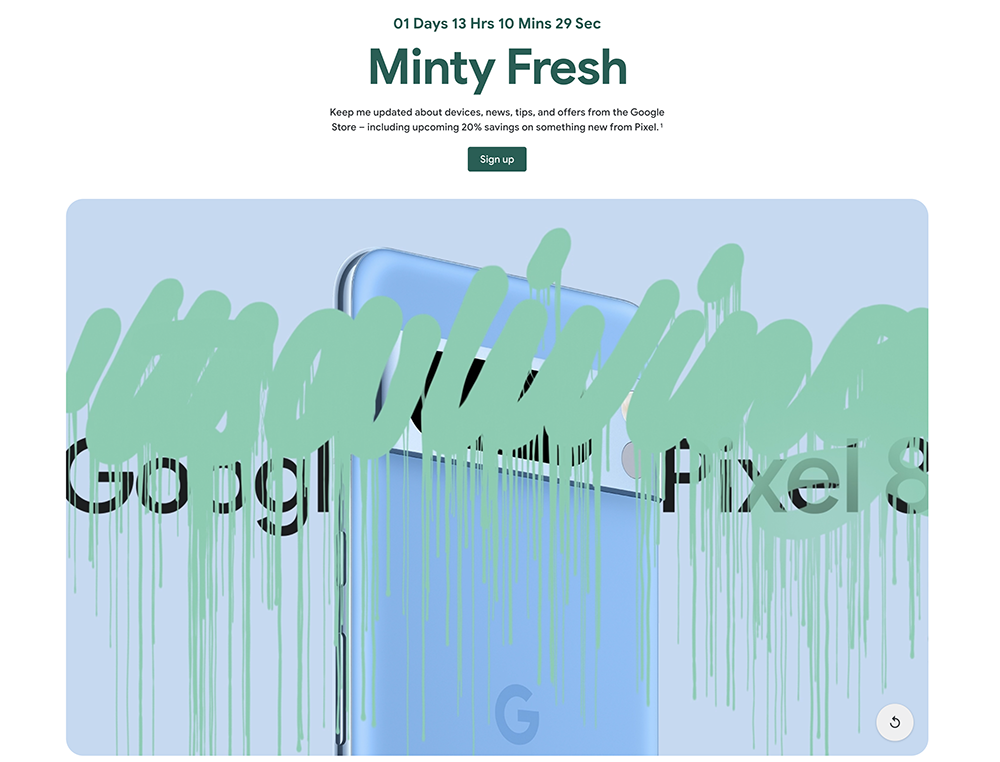 Pixel 8「Minty Fresh」薄荷綠