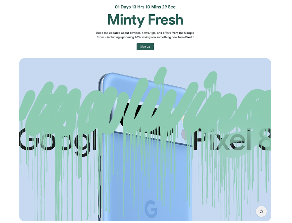 Pixel 8「Minty Fresh」薄荷綠 Pixel 8「Minty Fresh」薄荷綠