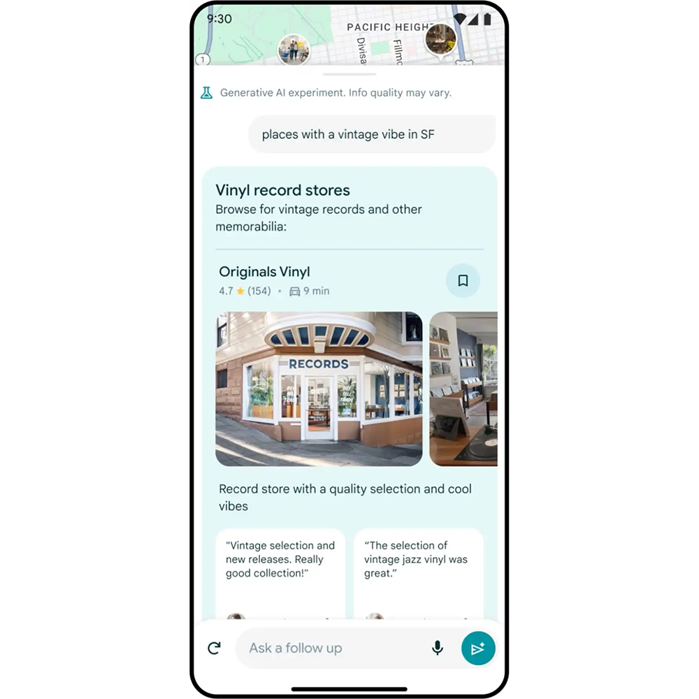 更健談的地圖服務,Google Maps 將導入生成式 AI 搜尋功能 - 電腦王阿達 更健談的地圖服務,Google Maps 將導入生成式 AI 搜尋功能 - 電腦王阿達