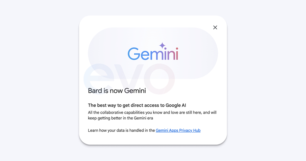 Google Bard 將直接改名 Gemini Google Bard 將直接改名 Gemini