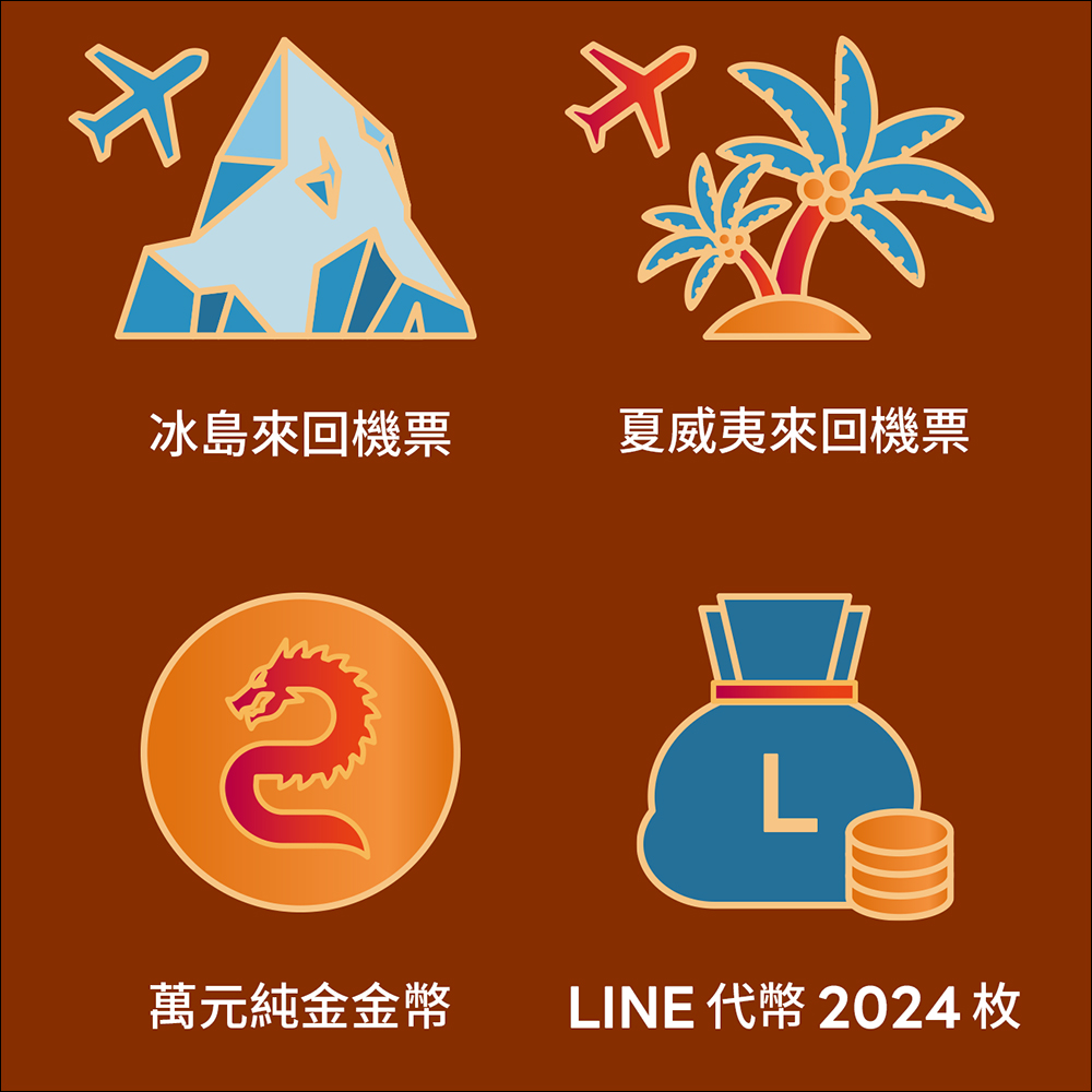 LINE 貼圖新年活動|買或贈送活動貼圖有機會獲得機票、萬元純金金幣等好禮!訂閱 LINE 貼圖超值方案,即可獲得 LINE代幣30枚 - 電腦王阿達 LINE 貼圖新年活動|買或贈送活動貼圖有機會獲得機票、萬元純金金幣等好禮!訂閱 LINE 貼圖超值方案,即可獲得 LINE代幣30枚 - 電腦王阿達
