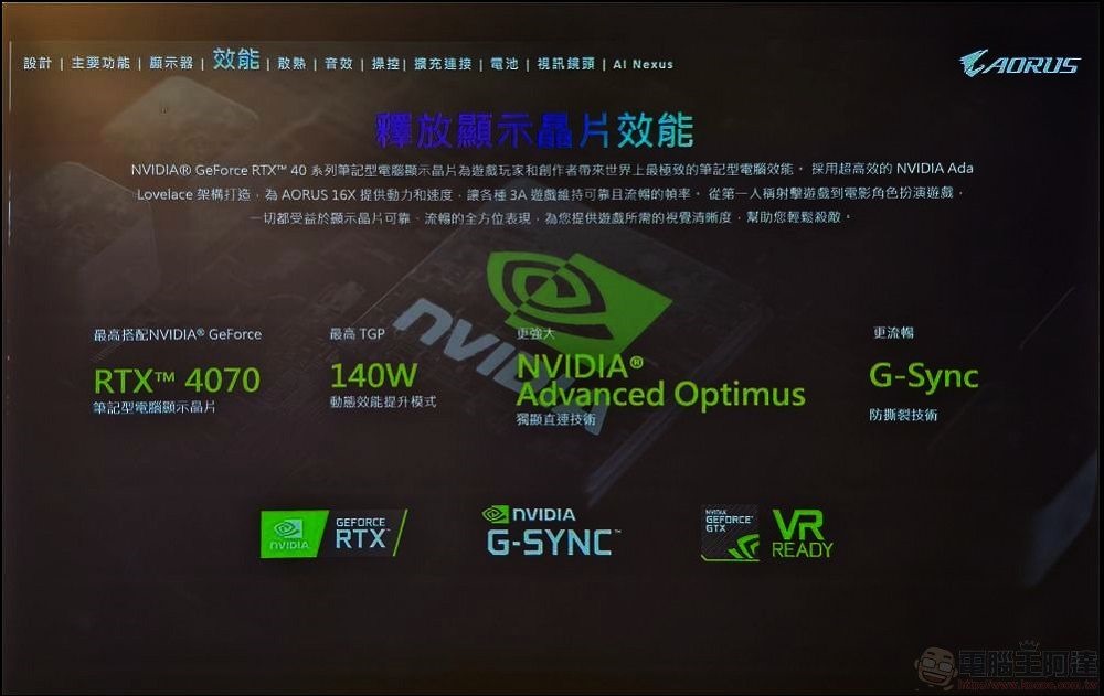 Gigabyte AORUS 16X 發表會 - 07 Gigabyte AORUS 16X 發表會 - 07