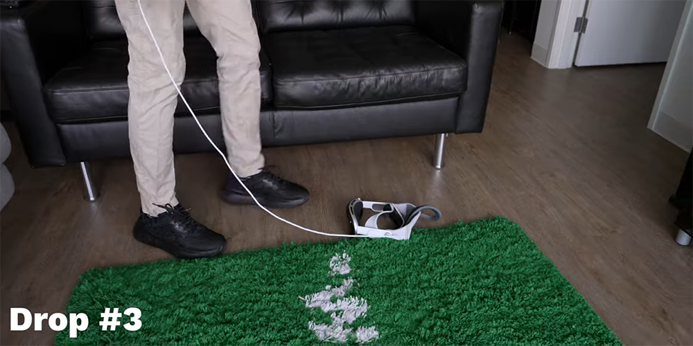 Apple Vision Pro 摔落測試影片現身,耐用度亮眼,但從高處摔落前玻璃還是可能完全粉碎 - 電腦王阿達 Apple Vision Pro 摔落測試影片現身,耐用度亮眼,但從高處摔落前玻璃還是可能完全粉碎 - 電腦王阿達