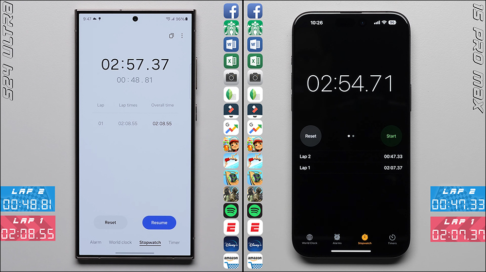 三星 Galaxy S24 Ultra 與 iPhone 15 Pro Max 應用程式啟動速度對決實測! - 電腦王阿達 三星 Galaxy S24 Ultra 與 iPhone 15 Pro Max 應用程式啟動速度對決實測! - 電腦王阿達