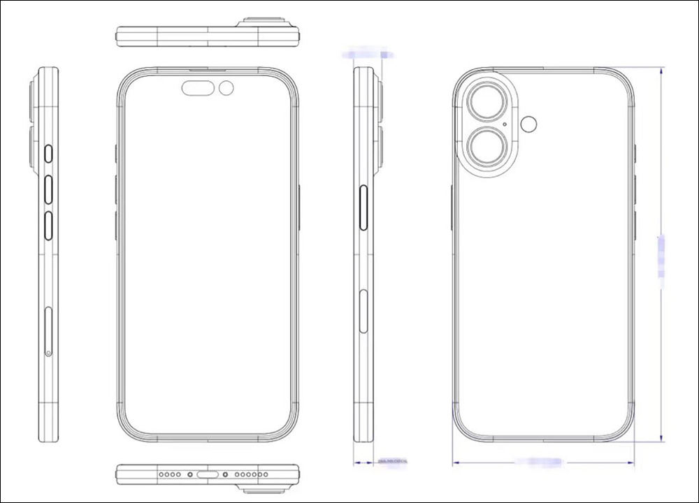 疑似 iPhone 16 手機設計圖流出!高清晰渲染圖同步亮相 - 電腦王阿達 疑似 iPhone 16 手機設計圖流出!高清晰渲染圖同步亮相 - 電腦王阿達