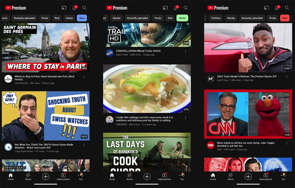 腦洞大開?YouTube 將可依「顏色」來推薦影片 - 電腦王阿達 腦洞大開?YouTube 將可依「顏色」來推薦影片 - 電腦王阿達