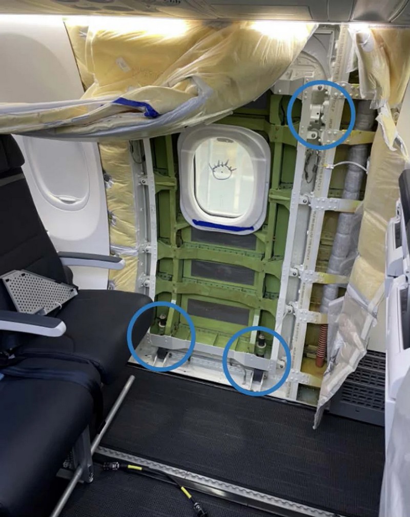 阿拉斯加航空波音 737 Max 9 艙門分離原因出爐,竟可能是根本沒有安裝上螺栓 - 電腦王阿達 阿拉斯加航空波音 737 Max 9 艙門分離原因出爐,竟可能是根本沒有安裝上螺栓 - 電腦王阿達